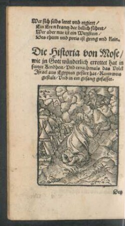 Die Historia von Mose ...