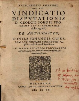 Antichristus romanus