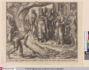 [Tamar wird zur Hinrichtung geführt und zeigt Judas Pfand; Tamar brought to execution, showing Judah's pledge]