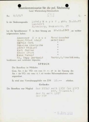 Mayer, Ludwig