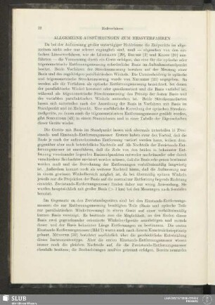 Allgemeine Ausführungen Zum Messverfahren