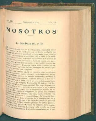 La enseñanza del latin