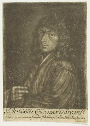 Bildnis des Johannes Christianus Seylerus