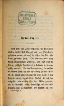 Wandlungen : Roman von Fanny Lewald. 2