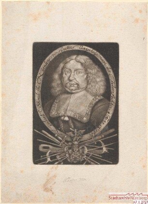 Leonhard Schwab, Nürnberger, verordneter Unterhauptmann der Federfechter