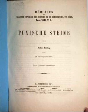 Punische Steine