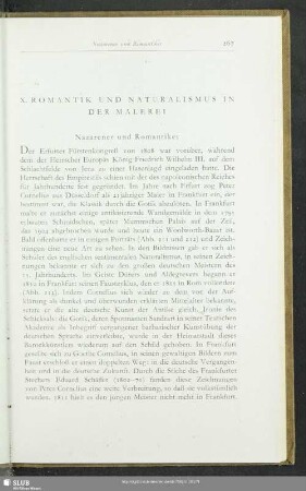 X. Romantik Und Naturalismus In Der Malerei