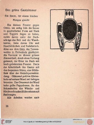 Das grüne Gastzimmer