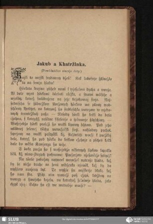 Jakub a Khatržinka