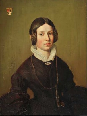 Porträt der Frau Maria Verdross, geb. von Giovanelli
