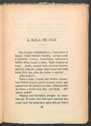 A bola de pan