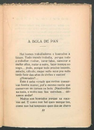 A bola de pan