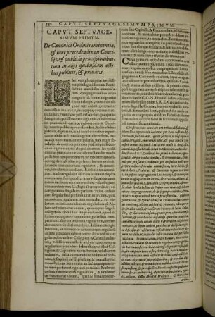 Caput Septuagesimum. - Caput Septuagesimum Quartum.