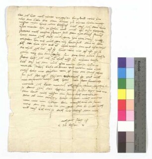 C.R. an Martha Ehinger, Klosterfrau zu Söflingen