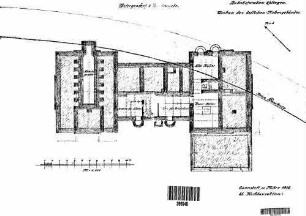 Esslingen (Neckar): Nebengebäude Ost Gbd.1A Grundriss Untergeschoß
