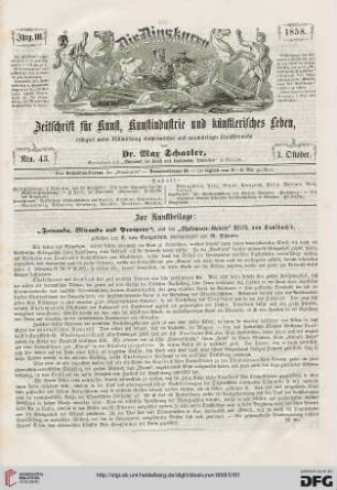 Nr. 43 (1. Oktober 1858)