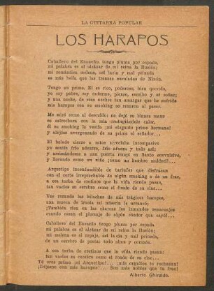 Los harapos