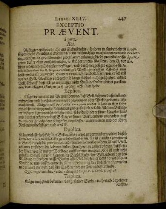 Exceptio Prævent