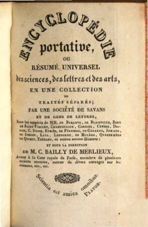 Résumé d'entomologie, ou d'histoire naturelle des animaux articulés, 2. Histoire naturelle des insectes ...