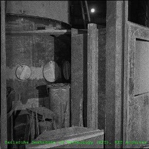 Montage der Thermischen Säule im Forschungsreaktor 2 (FR 2)