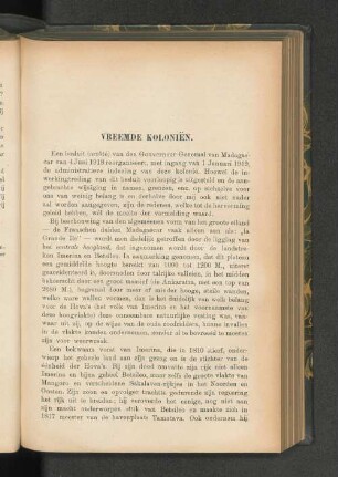 Vreemde Koliniën, door D. G. Stibbe.