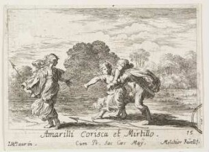 Amarilli, Corisca et Mirtillo