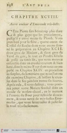 Chapitre XCVIII
