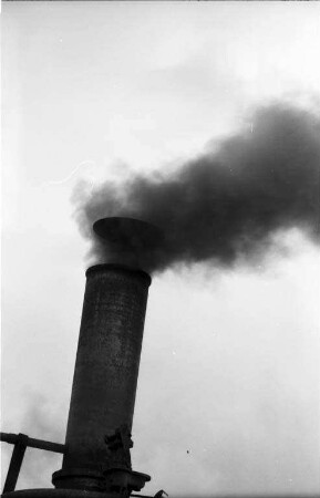 Umweltverschmutzung durch Industrieabgase.