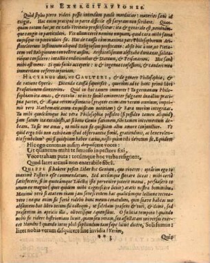 Exercitationes paradoxicae adversus Aristoteleos : in quibus praecipua totius peripateticae doctrinae fundamenta excutiuntur. 1