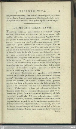 De Metris Terentianis