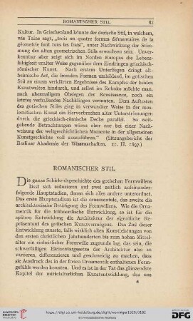 Romanischer Stil