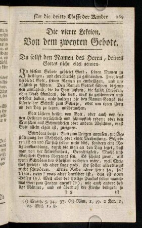 169-179, Die vierte Lektion; Die fuenfte Lektion; Die sechste ...