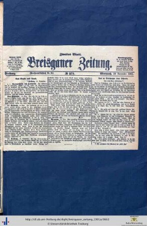 20.11.1901 (Zweites Blatt)