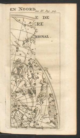 Tafel: Premiere partie de l'hemisphere celeste septentrional.