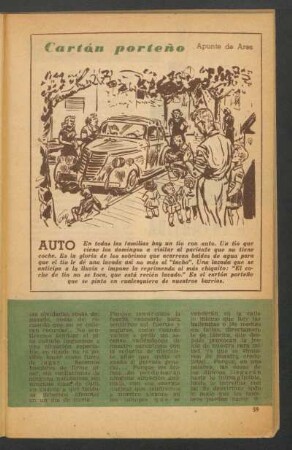 Auto : Cartón porteño