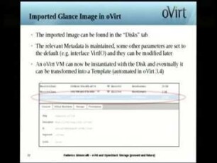 oVirt and OpenStack Storage (present and future)