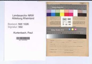 Entnazifizierung Paul Kurtenbach , geb. 12.06.1910 (Metzger)
