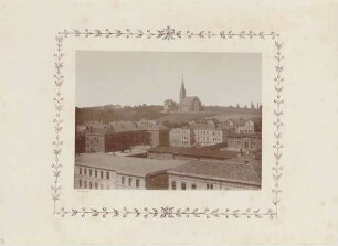 Südansicht der protestantischen Garnisonskirche in Mörchingen