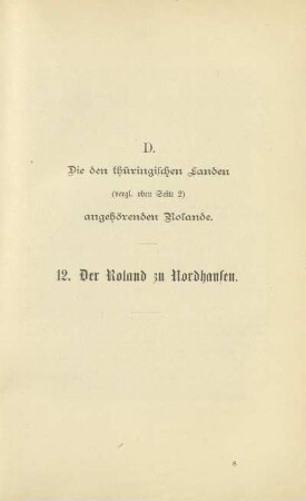 12. Der Roland zu Nordhausen