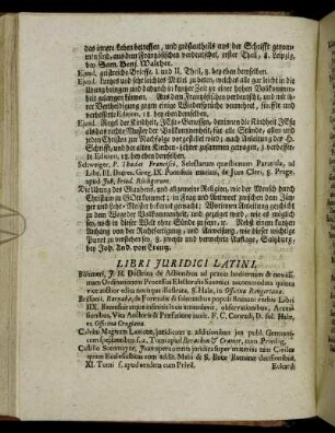 Libri Juridici Latini.