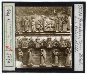 Paderborn, Dom: Relief am südlichen Querschiff (Stoedtner-Nr. 98285