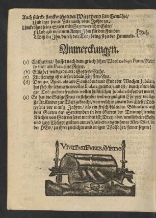 Anmerckungen.