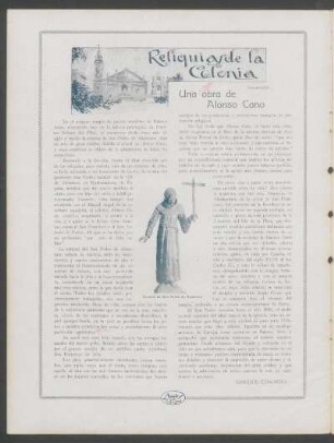 Reliquias de la colonia : Una obra de Alonso Cano