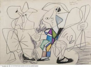Harlekine (nach Picasso) - Arlecchini (da Picasso)