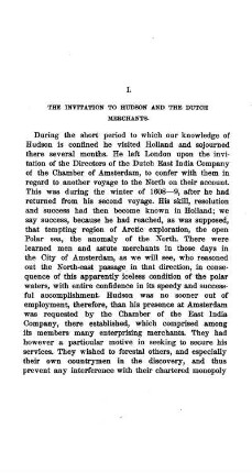 The invitation to Hudson and the Dutch merchants