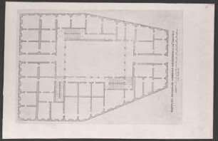 Rom, Palazzo Ruspoli, Grundriss