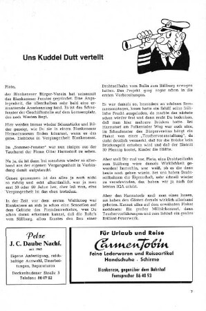 Uns Kuddel Dutt vertellt