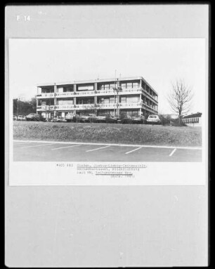Justus-Liebig-Universität, Hochschulbauamt