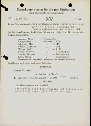 Wulle, Georg