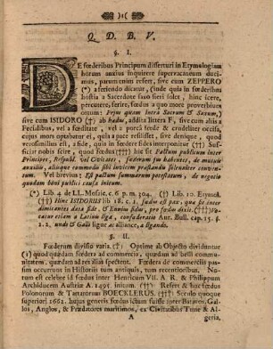 Ex Consensu Superiorum De Jure Circa Foedera Principum, Vulgo Fürstl. Alliancen, In Academia Albertina Praeside Johanne Alberto Stephani, J. U. D. Et Prof. Publ. Disseret Abrahamus Kalkau, Instera-Borussus. In Auditorio Majori Die Anno MDCCXXI.